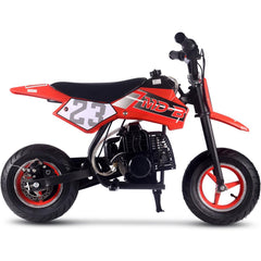 MotoTec Supermoto 50cc 2-Stroke Kids Gas Dirt Bike