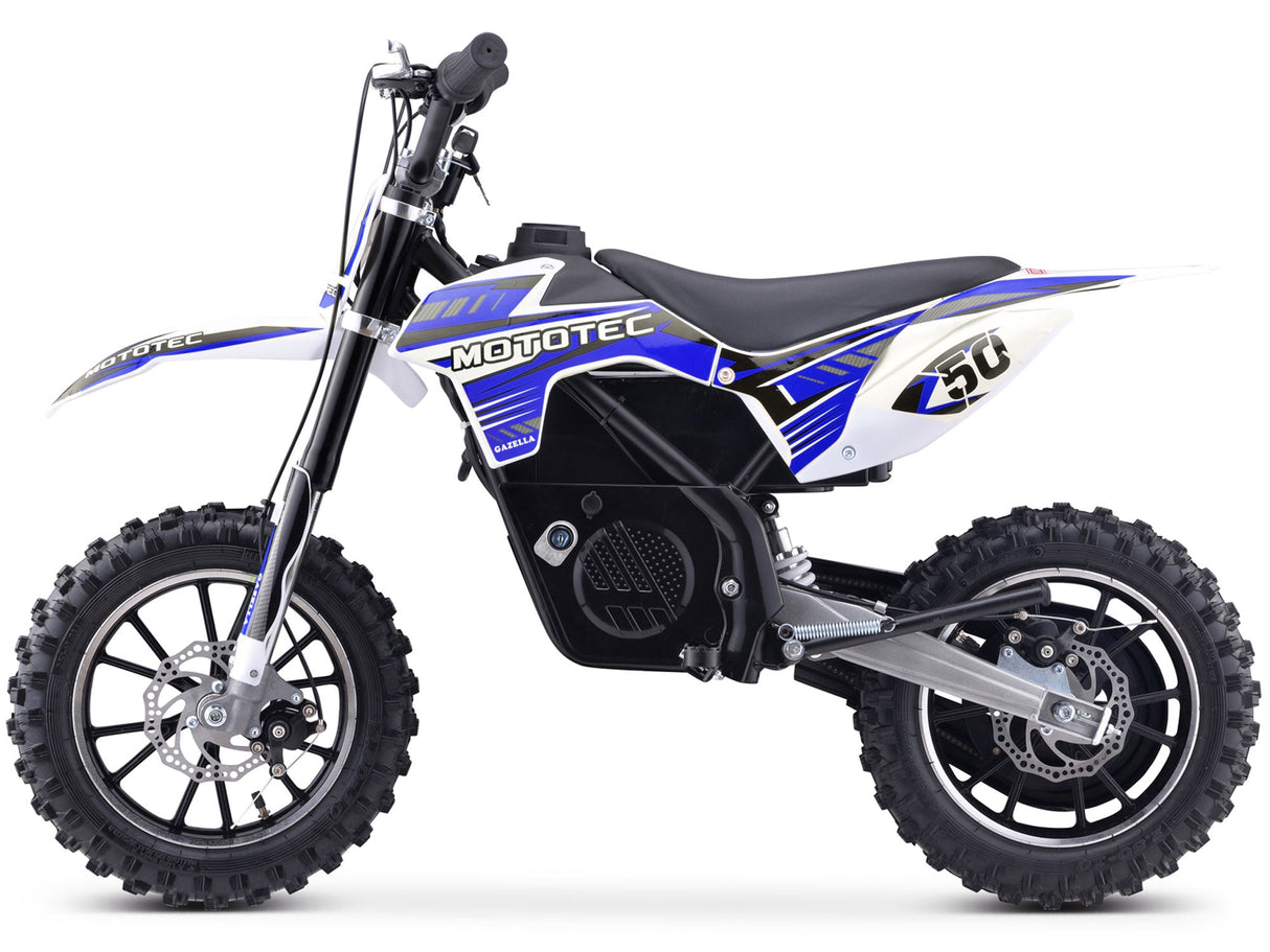 MotoTec Gazella 24V/12Ah 500W Electric Dirt Bike