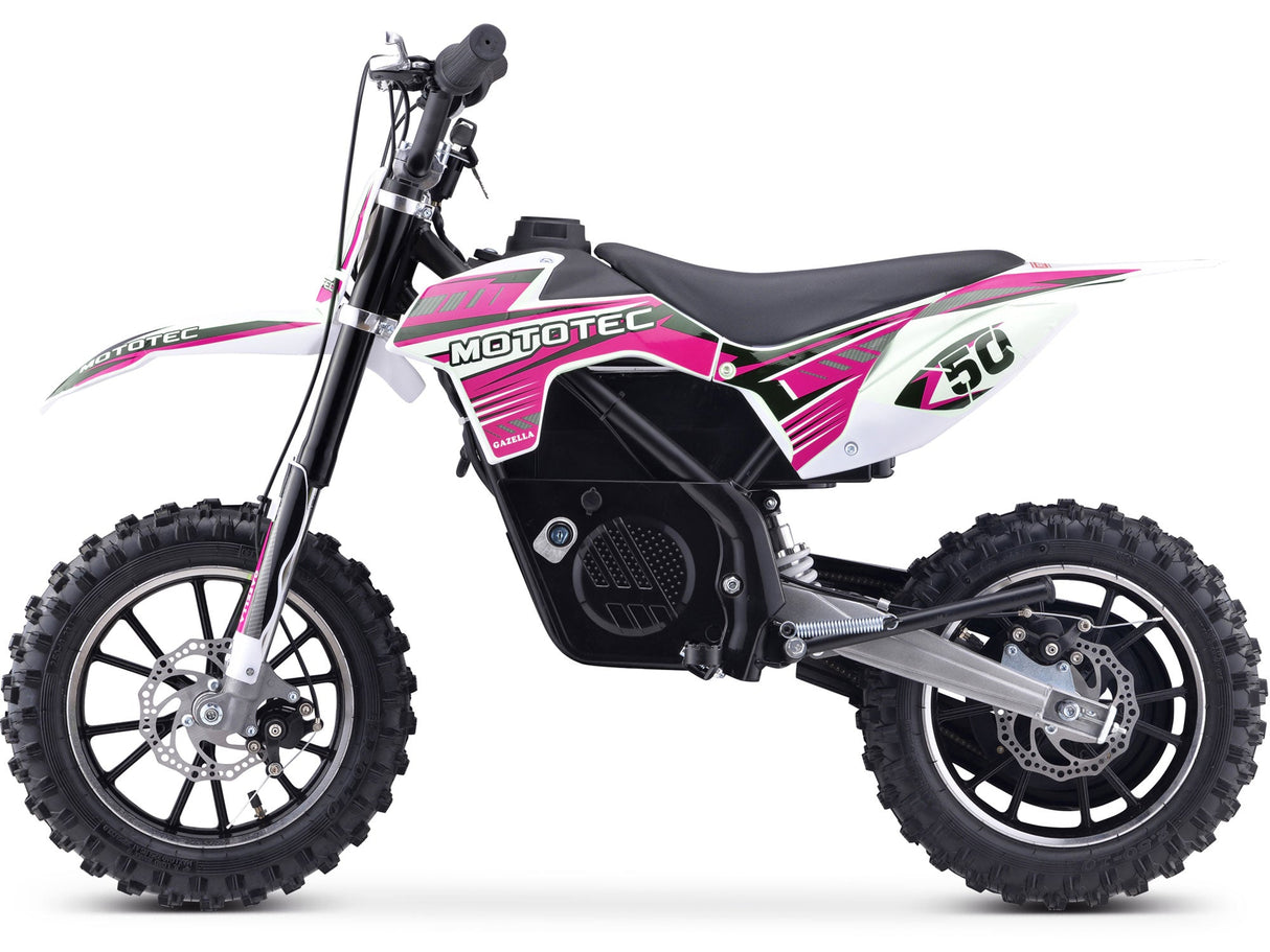 MotoTec Gazella 24V/12Ah 500W Electric Dirt Bike