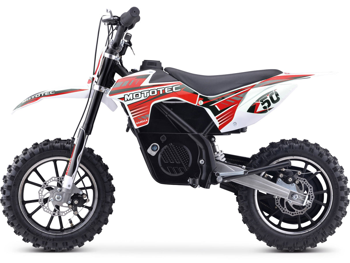 MotoTec Gazella 24V/12Ah 500W Electric Dirt Bike