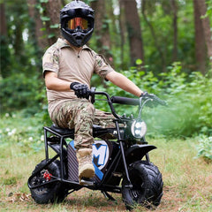 MotoTec 48V/12Ah 1000W Electric Mini Bike