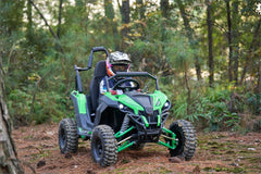 MotoTec Raider 48V/12Ah 1200W Full Suspension Kids Electric UTV