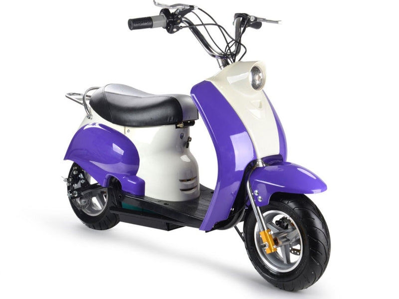 MotoTec 24V/12Ah 350W Electric Moped