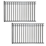 Aleko 2-Panel Fence Kit – MADRID Style – 8x5 ft. Each