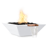 The Outdoor Plus Maya Concrete Fire & Water Bowl plus Free Cover