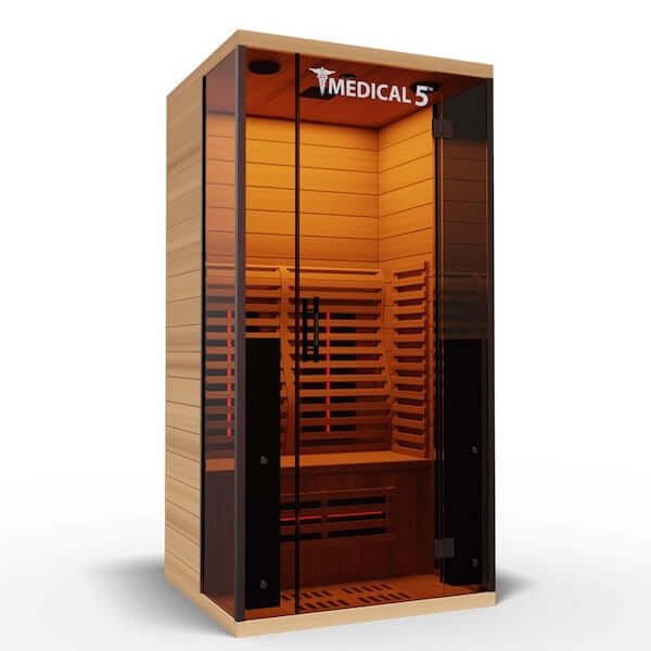 Medical 5 Ultra Full-Spectrum 1 Person Sauna