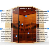 Medical 8 Plus V2 Ultra 3-6 Person Full-Spectrum Sauna