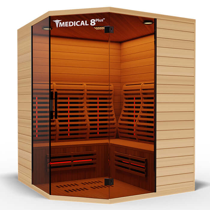 Medical 8 Plus V2 Ultra 3-6 Person Full-Spectrum Sauna