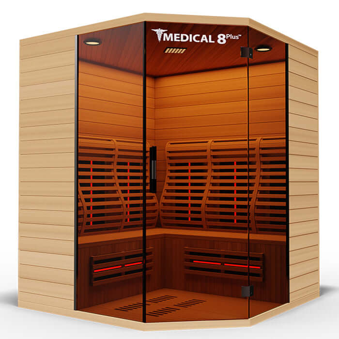Medical 8 Plus V2 Ultra 3-6 Person Full-Spectrum Sauna