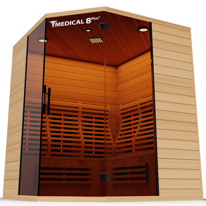 Medical 8 Plus V2 Ultra 3-6 Person Full-Spectrum Sauna