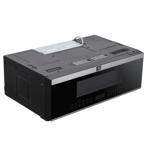 FORNO Padula 30" 1.2 cu. ft. 400 CFM Over The Range Microwave in Stainless Steel, FOTR3080-30