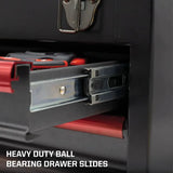 Boxo MotoBox | Ricky Carmichael 3-Drawer Portable Tool Box with 103-Piece Metric Motorcycle Tool Set