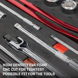 Boxo MotoBox | 103-Piece Metric Motorcycle Tool Set with 5-Drawer Hand Carry Tool Box