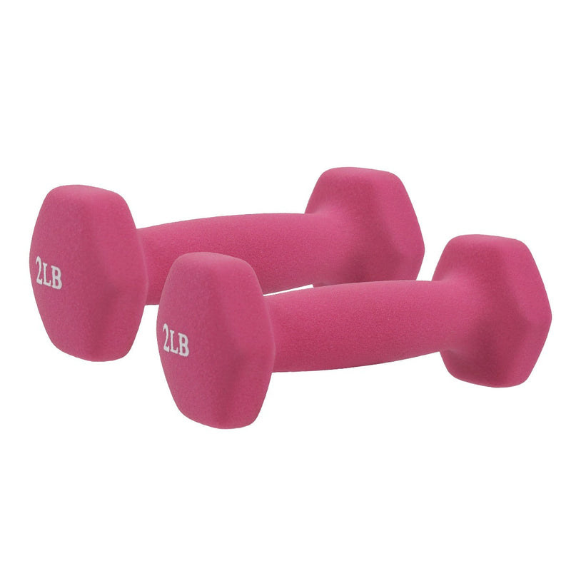 Sunny Health & Fitness Neoprene Dumbbell – Pair