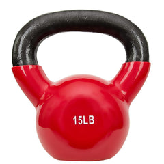 Sunny Health & Fitness  Strength™ Vinyl Coated Kettle Bells 5 - 25 lbs