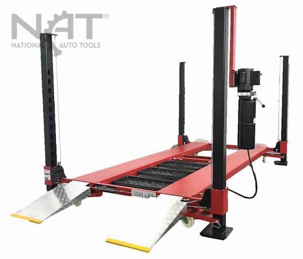 NOS9000XLT Car Lift Four Post Auto Parking Lift Longer and Taller