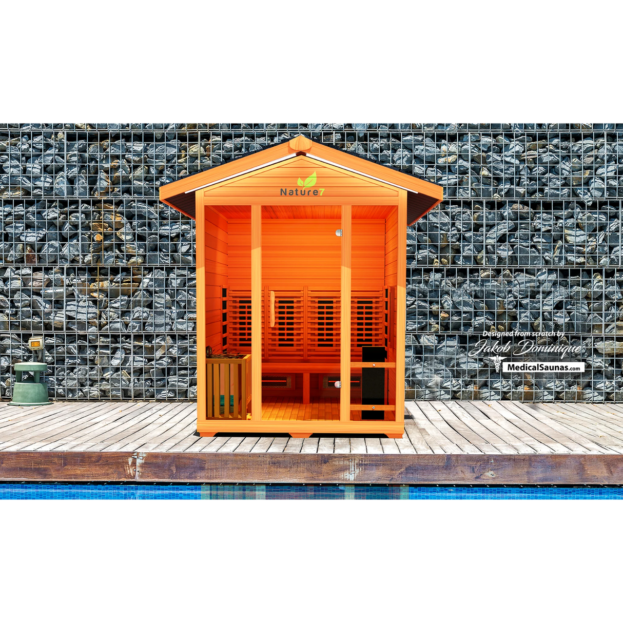 Medical Nature 7 V2 Outdoor Hybrid Sauna