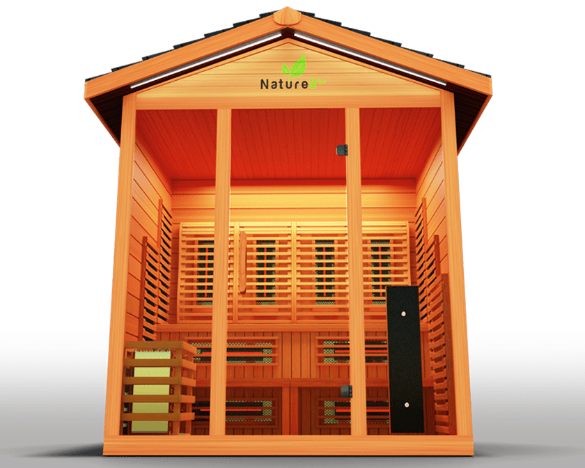 Medical Nature 8 Plus Medical Sauna - Indoor or Outdoor Sauna