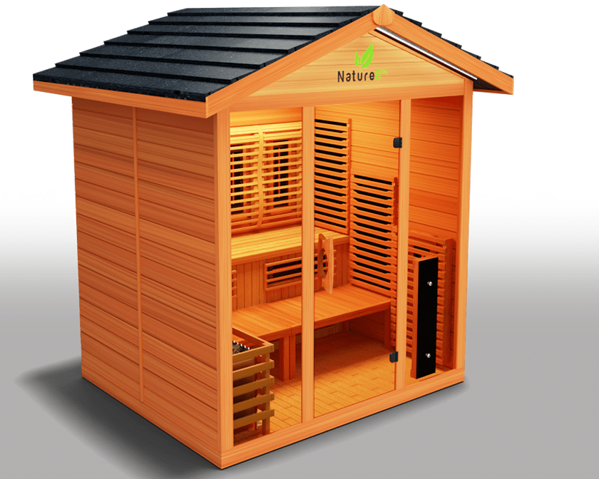 Medical Nature 8 Plus Medical Sauna - Indoor or Outdoor Sauna