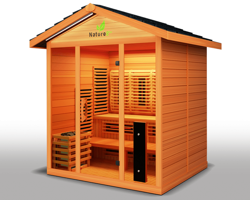 Medical Nature 8 Plus Medical Sauna - Indoor or Outdoor Sauna