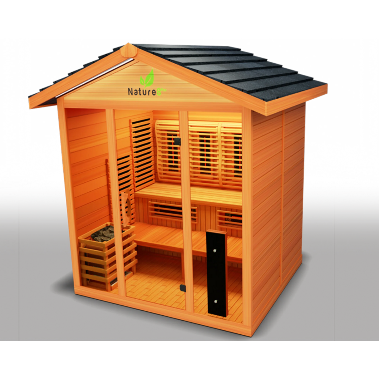 Medical Nature 8 V2 Outdoor Hybrid Sauna
