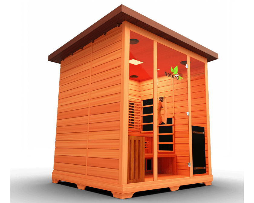 Medical Nature 8 Plus Medical Sauna - Indoor or Outdoor Sauna