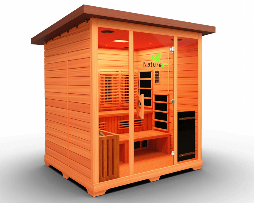 Medical Nature 8 Plus Medical Sauna - Indoor or Outdoor Sauna