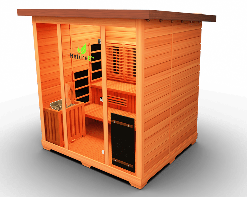 Medical Nature 8 Plus Medical Sauna - Indoor or Outdoor Sauna