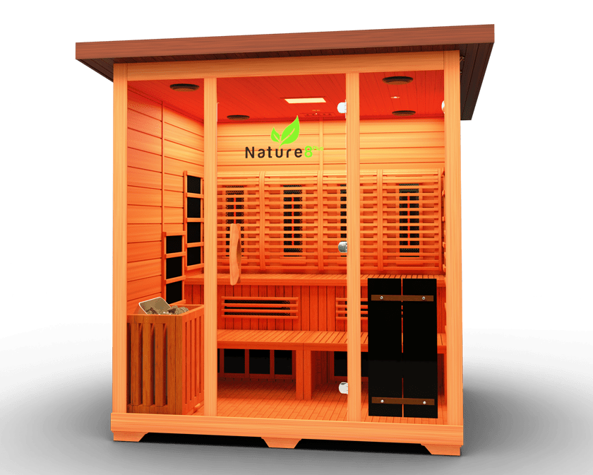Medical Nature 8 Plus Medical Sauna - Indoor or Outdoor Sauna