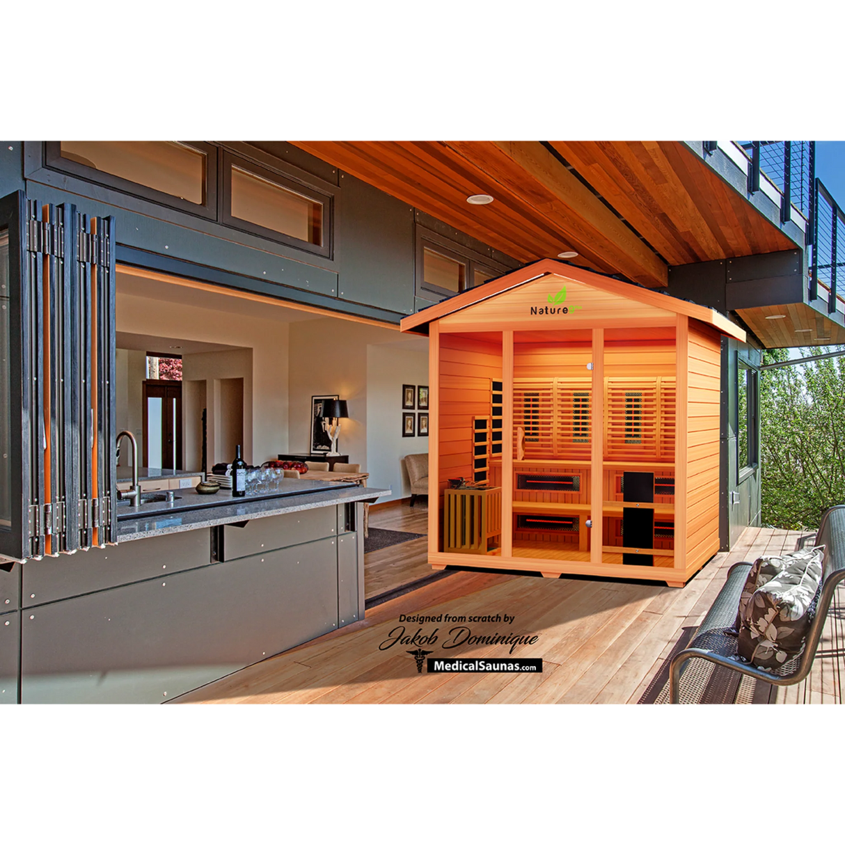 Medical Nature 9 Outdoor Hybrid Sauna