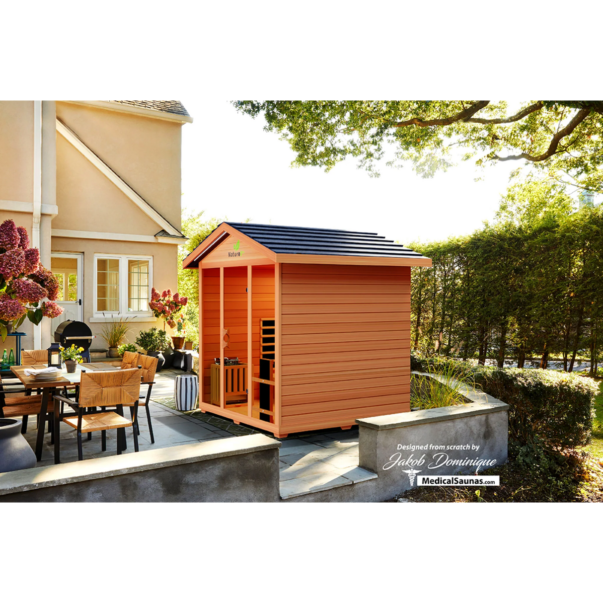 Medical Nature 9 Outdoor Hybrid Sauna