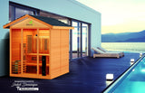 Medical Nature 8 Plus Medical Sauna - Indoor or Outdoor Sauna