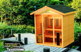 Medical Nature 8 Plus Medical Sauna - Indoor or Outdoor Sauna