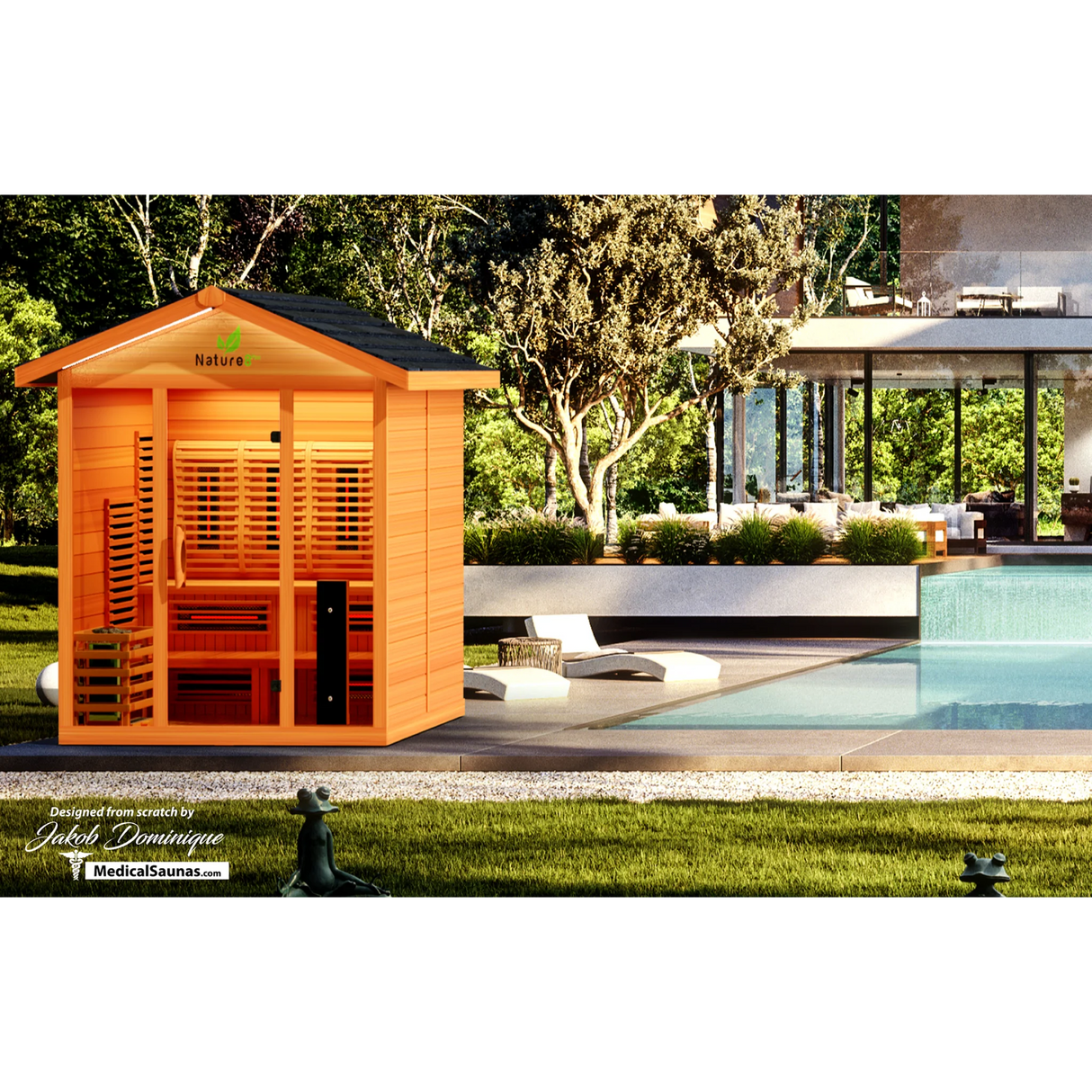 Medical Nature 8 V2 Outdoor Hybrid Sauna