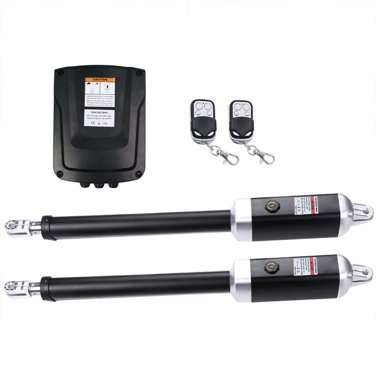 Aleko Dual Swing Gate Operator - GG1300/AS1300 AC/DC - Solar Kit 50W