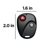 Aleko LM137R Gate and Garage Door Remote Control – Extra Remote for LM137 System