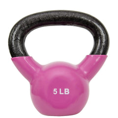 Sunny Health & Fitness  Strength™ Vinyl Coated Kettle Bells 5 - 25 lbs