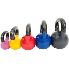 Sunny Health & Fitness  Strength™ Vinyl Coated Kettle Bells 5 - 25 lbs