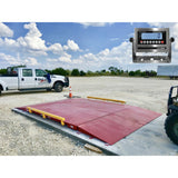 Prime Scales SL-934 10' x 10' Selleton Axle Truck Cargo Scale with 60,000 lbs Capacity Non-NTEP