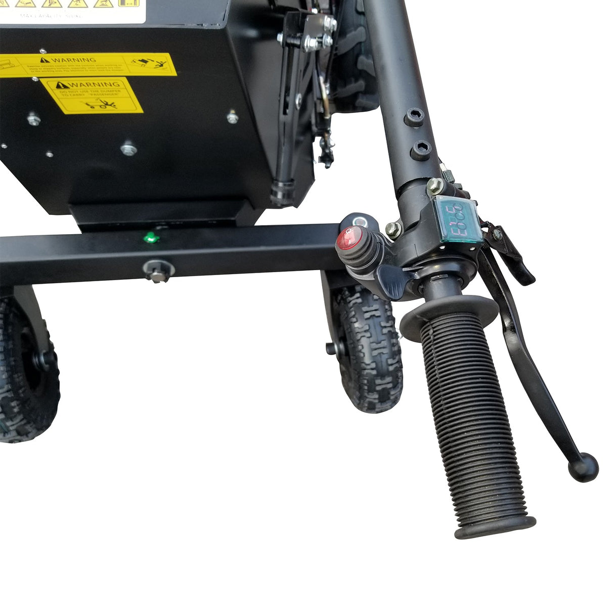 Detail K2 Big Dump 1100 Pound Electric Power Dump Cart - OPD811