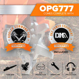 Detail K2 14 HP Commercial-Grade Stump Grinder - OPG777