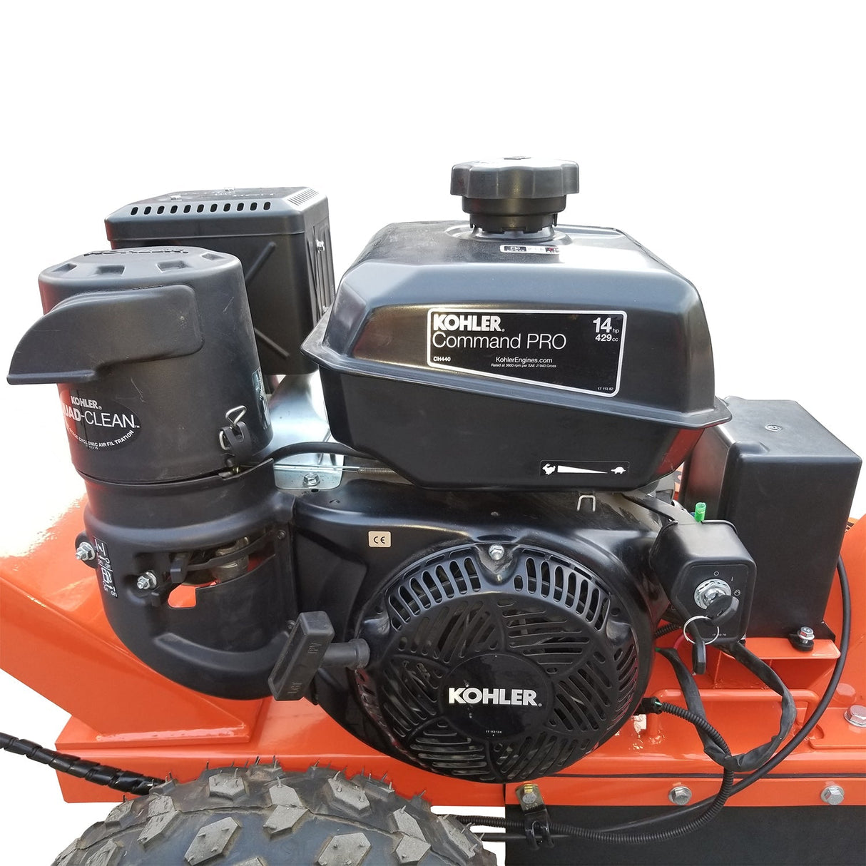 Detail K2 14 HP Commercial-Grade Stump Grinder with Electric Starter - OPG888E