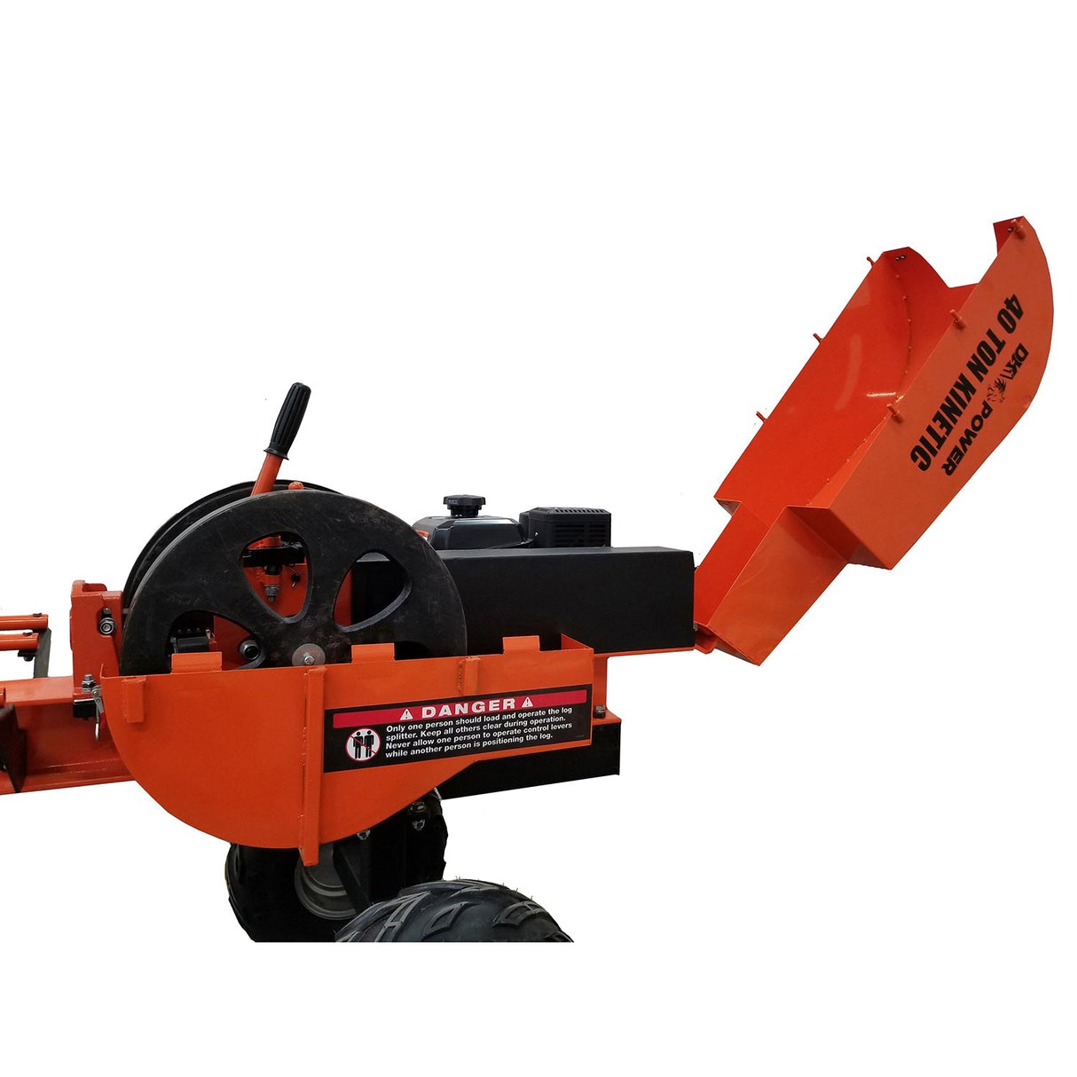Detail K2 40 Ton Kinetic Log Splitter - OPS240