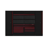 Boxo OSM Pro Series | 116" 9-Piece Professional Organized Storage Modules Build Out | 10-Drawers, 4-Cabinets
