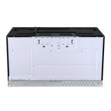 FORNO Scalo 30" 1.6 cu. ft. 300 CFM Over The Range Microwave in Stainless Steel, FOTR3007-30