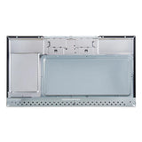 FORNO Fornace 30" 1.5 cu. ft. 300 CFM Over The Range Microwave in Black with Antique Brass Accents, FOTR3038-30BLK