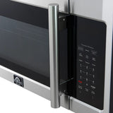 FORNO Fornace 30" 1.5 cu. ft. 300 CFM Over The Range Microwave in Stainless Steel, FOTR3038-30