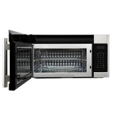 FORNO Fornace 30" 1.5 cu. ft. 300 CFM Over The Range Microwave in Stainless Steel, FOTR3038-30