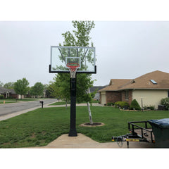 First Team Stainless Olympian™ Adjustable Basketball Goal