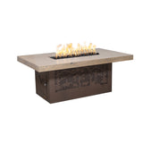 The Outdoor Plus Rectangle Outback Fire Pit / Cattle Ranch Design